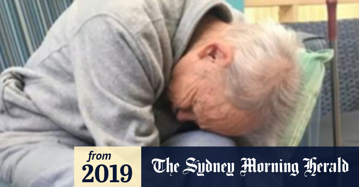 Video Dementia patient restrained for '14 hours a day'